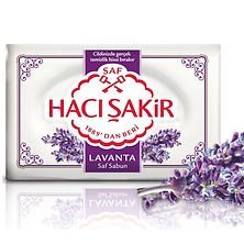 Hacı Şakir Παραδοσιακό Σαπούνι Μπάνιου με Λεβάντας 150 γρ X 4τμχ.