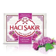 Hacı Şakir Παραδοσιακό Σαπούνι Μπάνιου με Λιλά 150γρ X 4τμχ.