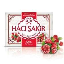Hacı Şakir Παραδοσιακό Σαπούνι Μπάνιου Με Τριαντάφυλλο 150 γρ X 4τμχ.