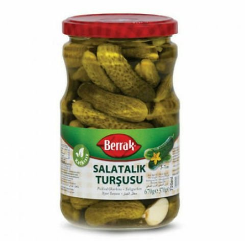 Berrak Αγγουράκια Τουρσί 680 ml