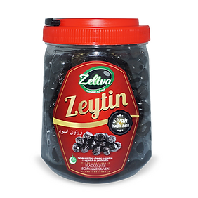 Zeliva Ελιές Μαύρες Ξηρές 600γρ