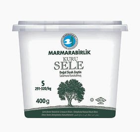 Marmarabirlik Kuru Sele Ελιεσ Μαυρεσ Ξηρεσ S 400 γρ