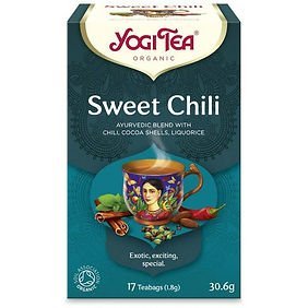 Yogi Tea Βιολογικό Τσάι Sweet Chili 17 φακ.