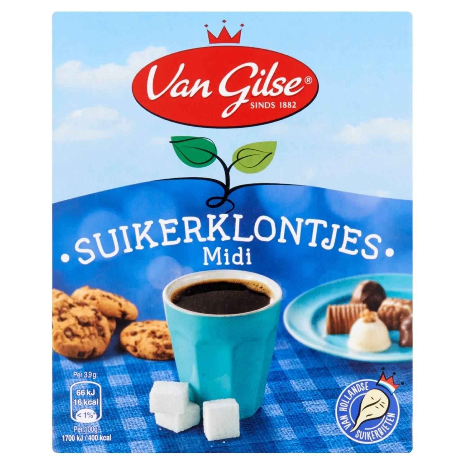 Van Gilse Κύβος ζάχαρης Μεσαίοι 750g