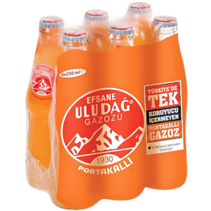 Uludağ Γκαζόζα με Πορτοκάλι 250mlΧ6τμχ.
