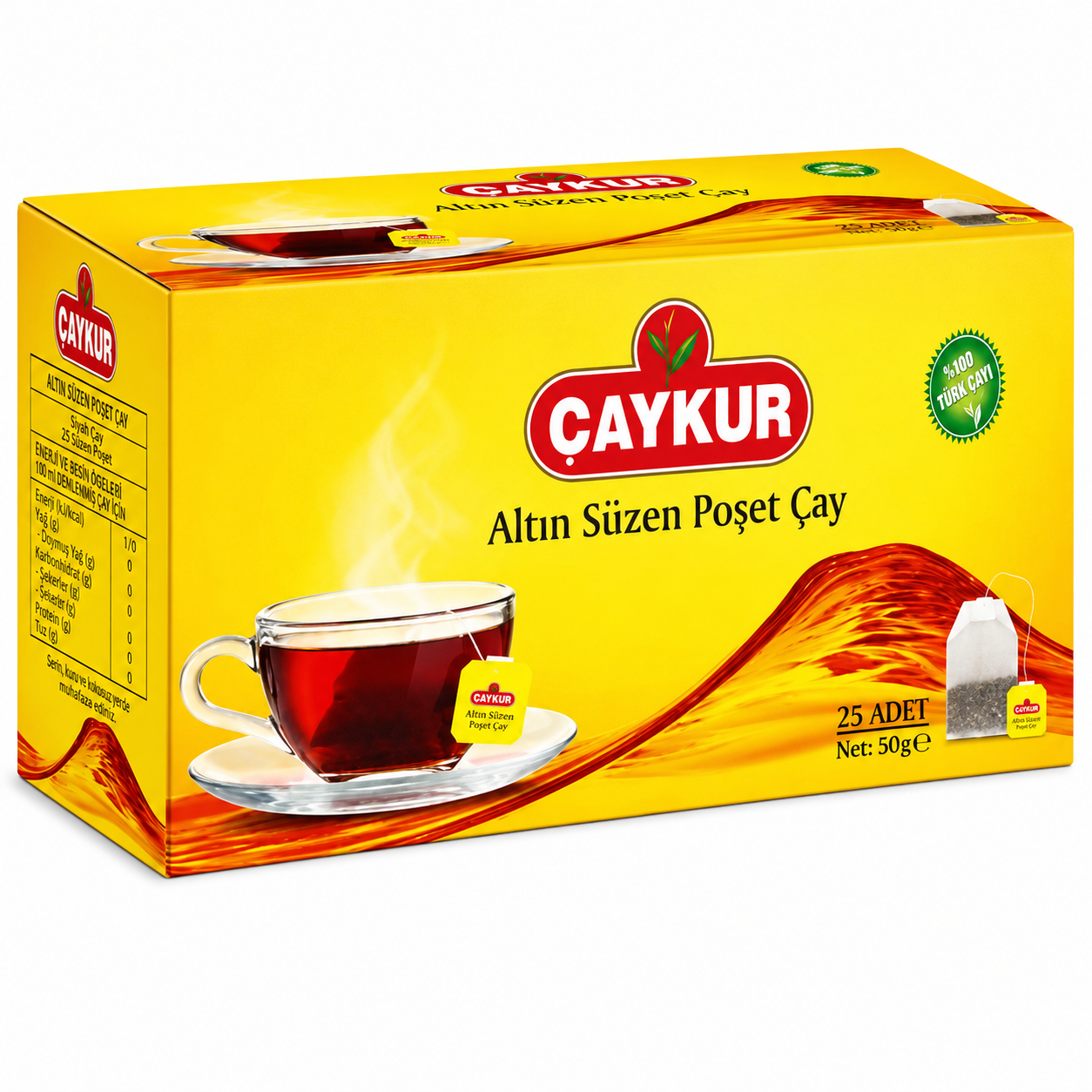 Çaykur Μαύρο Τσάι 25 Φακελάκια