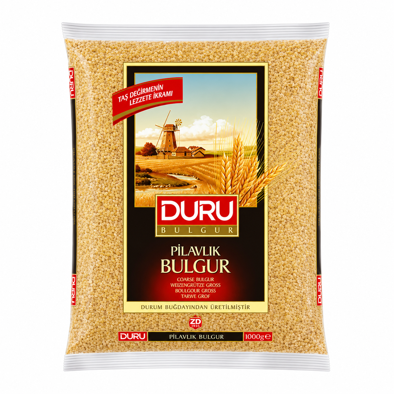 Duru Μέτριο Πλιγούρι για Πιλάφι Pilavlık Bulgur 1 kg | Moral Market 36875