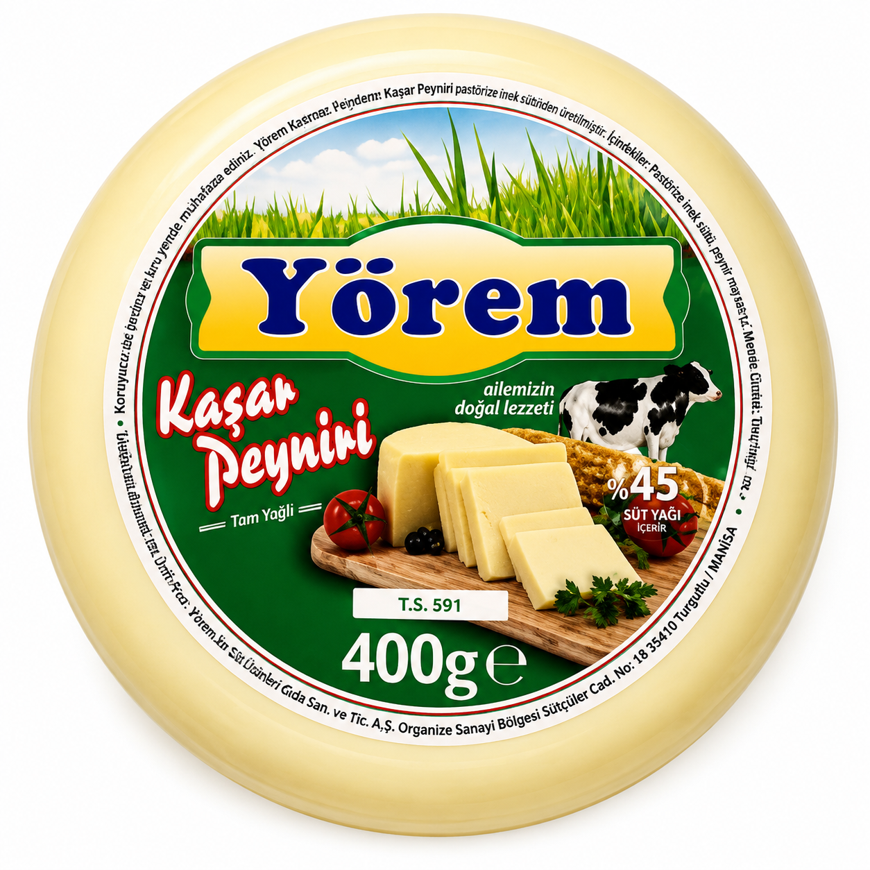 Yörem Κασκαβάλ Κασέρι 400γρ