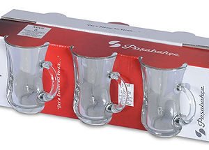 Paşabahçe Ποτήρι Τσάγιου με χερούλι 6τμχ