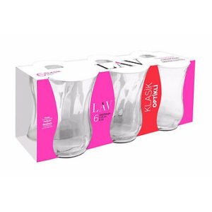 Paşabahçe Ποτήρι Τσάγιου με Οπτικά 6 τμχ.