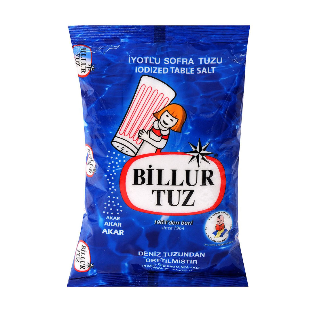 Billur Θαλασσινό Αλάτι Επιτραπέζιο 750gr