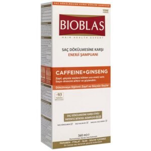 Bioblas Caffeine+ Ginseng Σαμπουάν κατά της Τριχόπτωσης 360ml