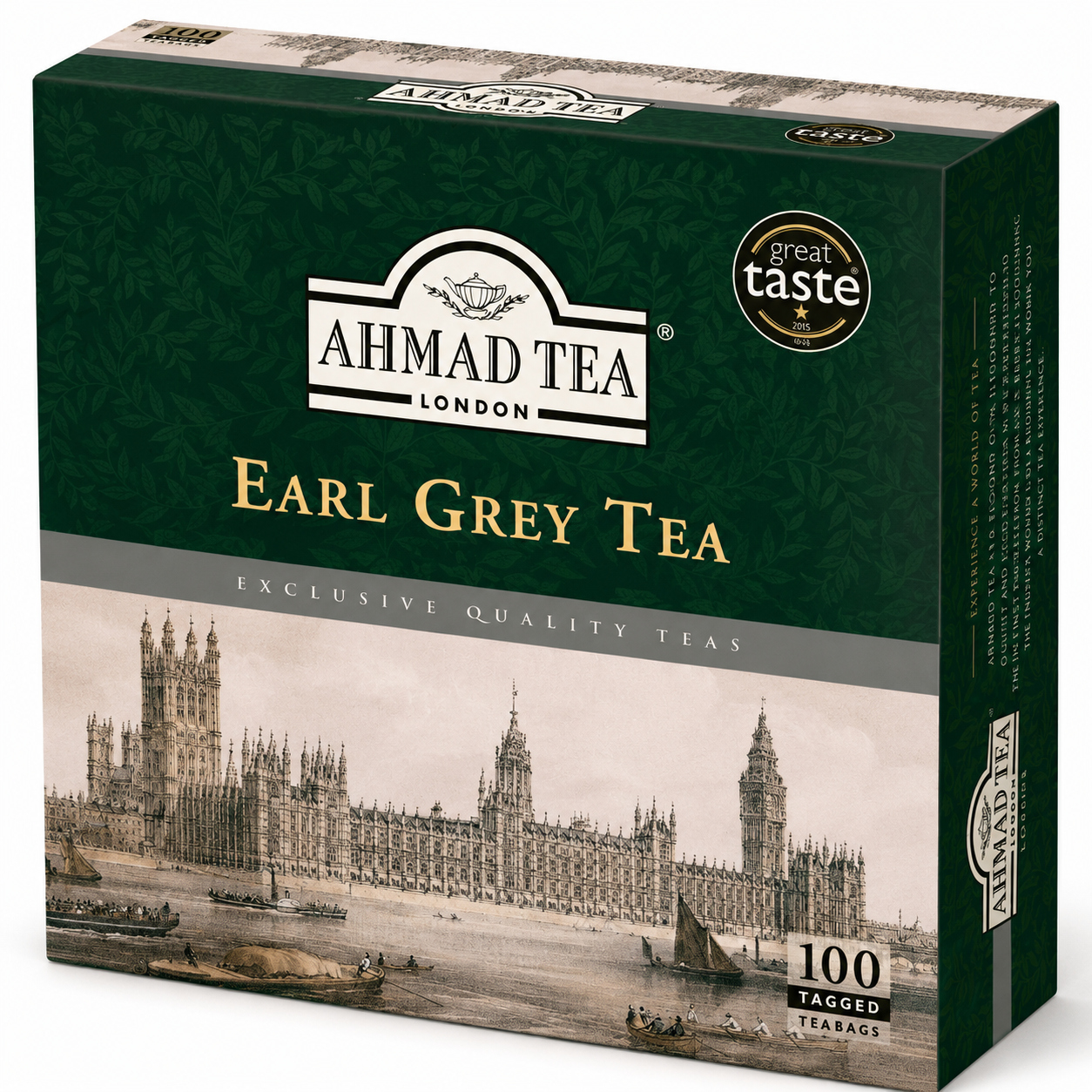 Ahmad Tea Earl Grey Τσάι 100 Φακελάκια