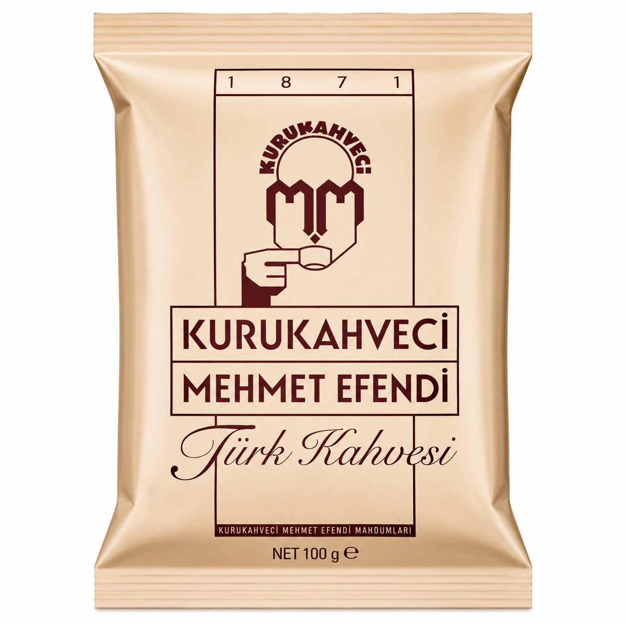 Kurukahveci Mehmet Efendi Πολίτικος Καφές Türk Kahvesi 100 g | Moral Market 36776