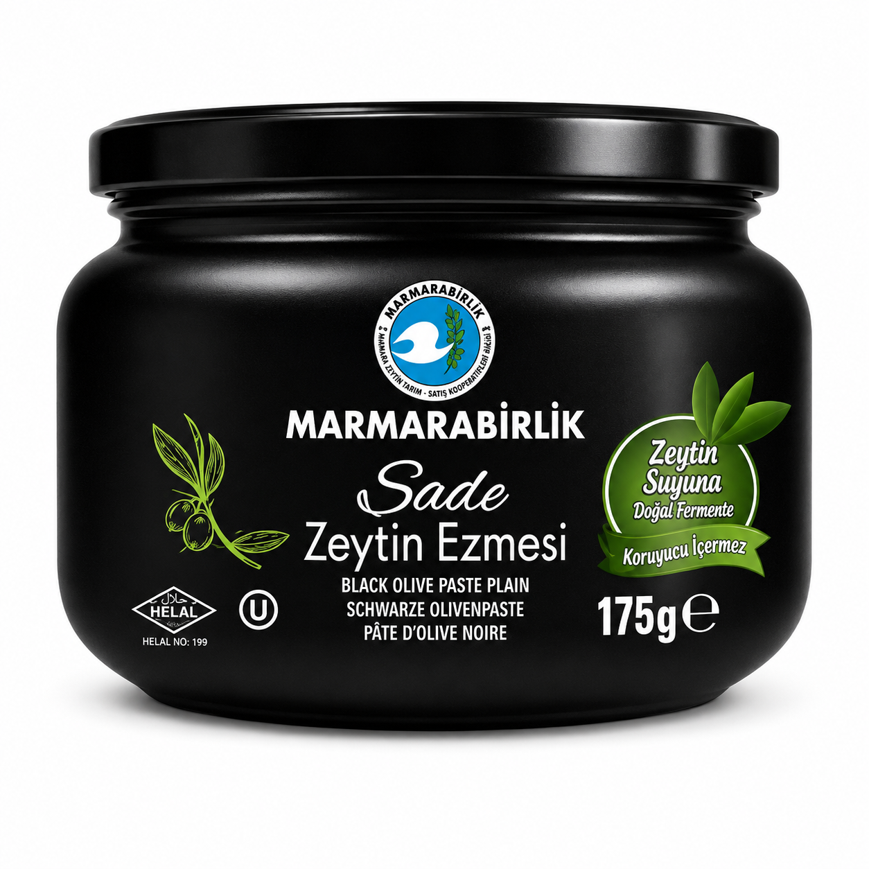 Marmarabirlik Πάστα Μαύρης Ελιάς Zeytin Ezmesi 175 g | Moral Market 36820
