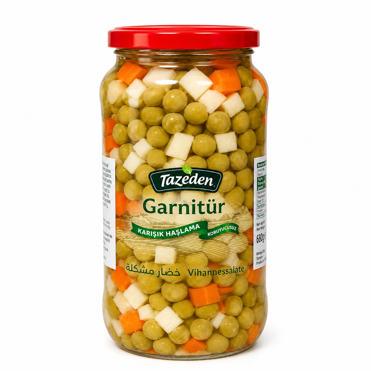 Tazeden Γαρνιτούρα Λαχανικών Garnitür 580 g | Moral Market 38024