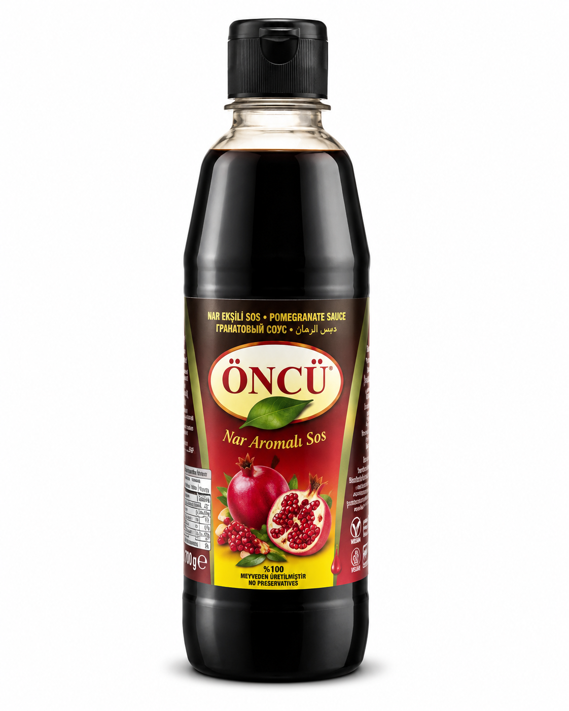 Öncü Σάλτσα Ροδιού Nar Ekşisi 700 g | Moral Market 36786