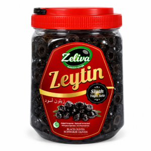 Zeliva Ελιές Μαύρες Ξηρές 600γρ