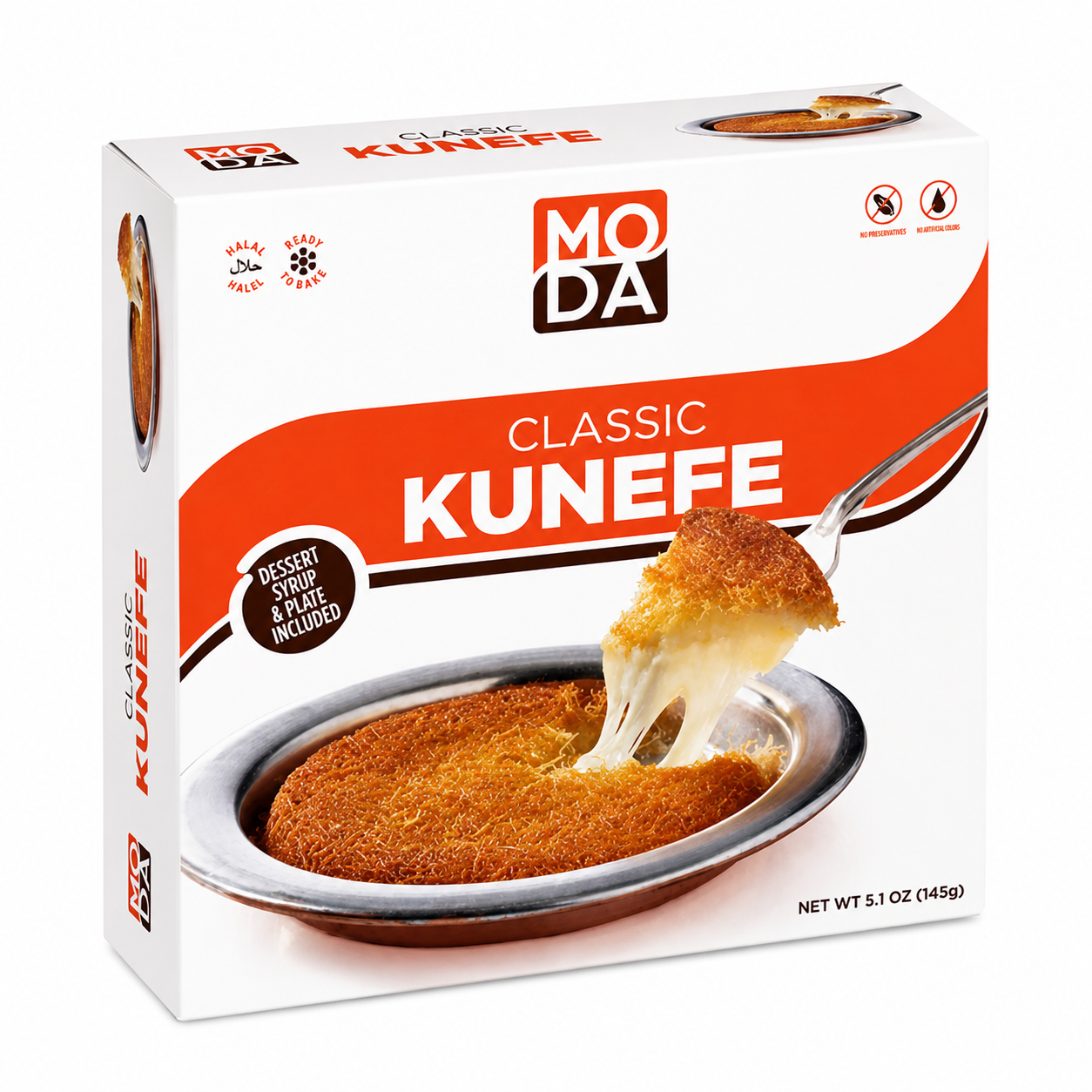 MODA Πολίτικο Κιουνεφέ Κτψ. 145 g. (με Πιάτο και Συρόπι)