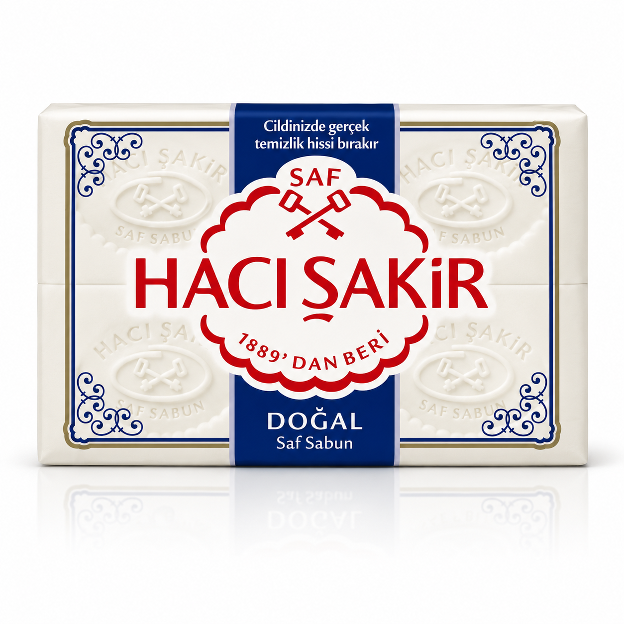 Hacı Şakir Παραδοσιακό Σαπούνι Μπάνιου Geleneksel Banyo Sabunu 4 × 200 g | Moral Market 37753