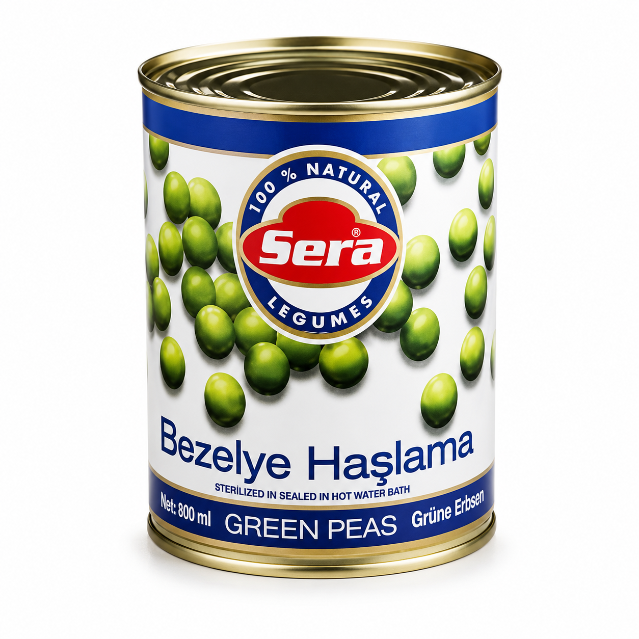 Sera Βρασμένος Αρακάς Haşlanmış Bezelye 800 g | Moral Market 38031