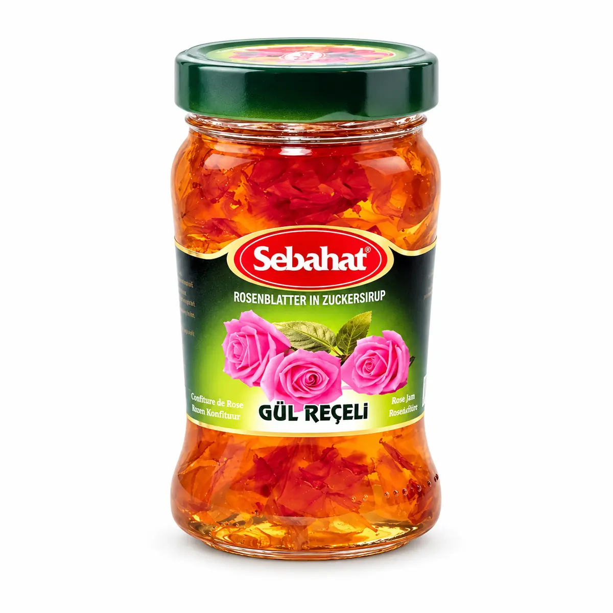 Sebahat Μαρμελάδα Τριαντάφυλλου Gül Reçeli 360 g | Moral Market Sebahat Gul Receli 360g