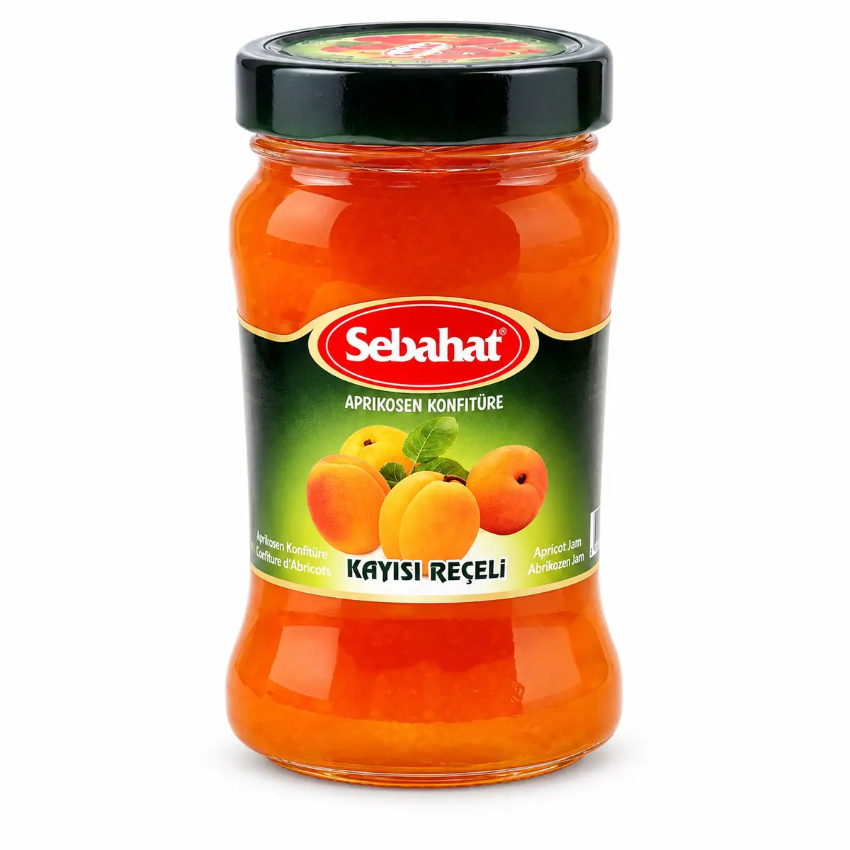 Sebahat Μαρμελάδα Βερίκοκου Kayısı Reçeli 360 g | Moral Market Sebahat Kayisi Receli 360g